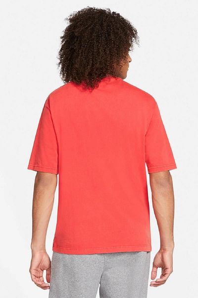 Nike Jordan Vintage Graphic Tee Printed Cotton Red T-Shirt