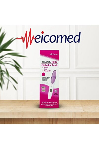 meicomed Qrtest Dijital Gebelik Testi