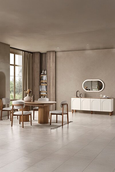 Eymense Modi Bohem 4 Sandalyeli Yemek Odası Takımı