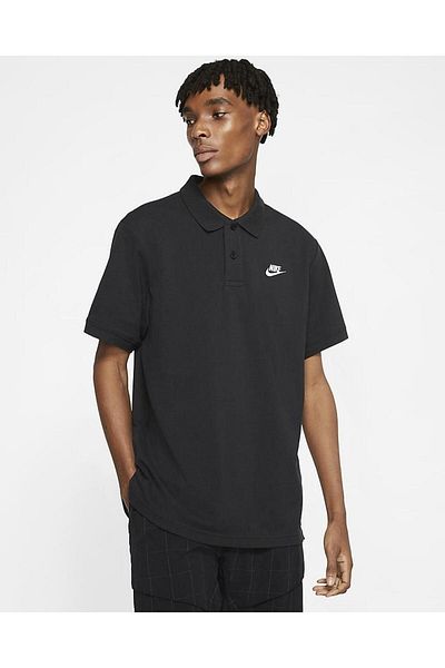 Nike Αθλητικό μπλουζάκι μαύρο πόλο