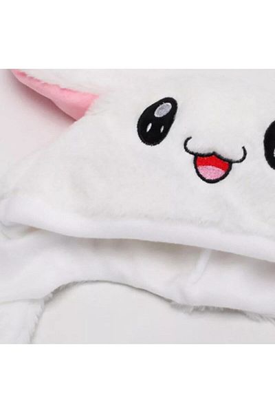Happy Rabbit Plush Rabbit Hat with Moving Ears