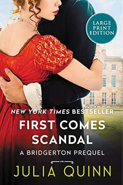 Harper Collins First Comes Scandal Large Print