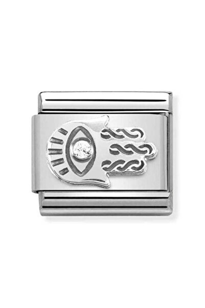 NOMİNATİON Composable Classic Dekoratif Link - Semboller - Fatima -  925 Gümüş Zirkon