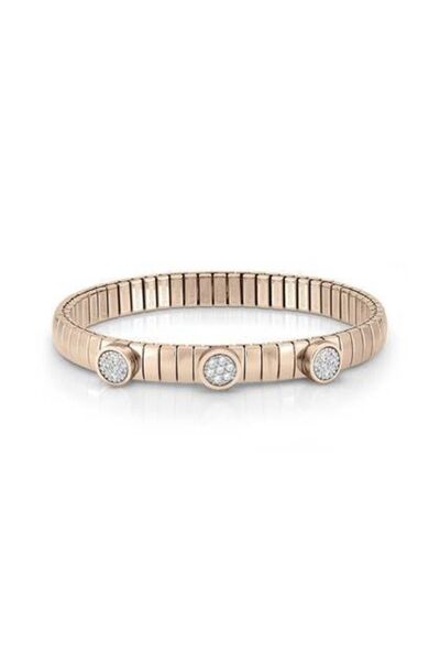 NOMİNATİON Lotus Bracelets In Steel, Silver, Cub, Zirc, Pvd Golden (64) (011_...