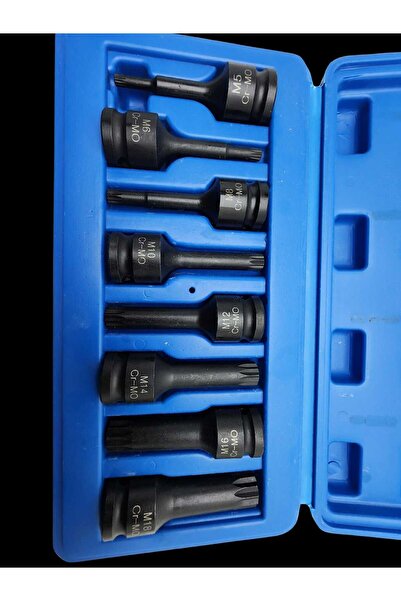 ÜLKÜ HIRDAVAT 8 Pc m Set with Socket