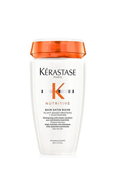 Kerastase 0Nutritive Bain Satin Riche Nemsiz Saçlar İçin Nemlendirici-Besleyici Günlük Şampuan 250mlKUTU10000