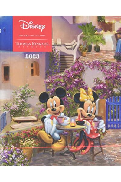 Simon Schuster مجموعة ديزني دريمز من إنتاج استوديو توماس كينكيد تقويم المشارك...