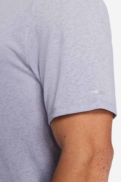 Nike Running Dri-fit Run Division Reflect Ανακλαστική Μωβ T-shirt