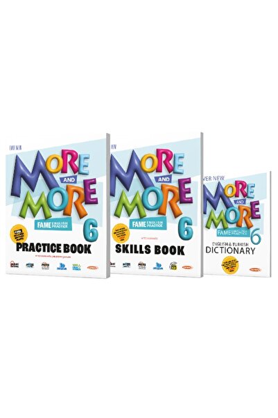Kurmay ELT More And More 6 Sınıf Practice Book Seti