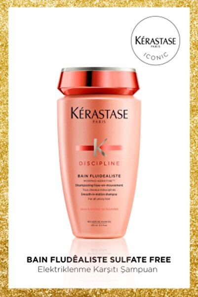 Kerastase Discipline Bain Fluidéaliste Sülfatsız Zor Şekillenen Saçlar Için K...