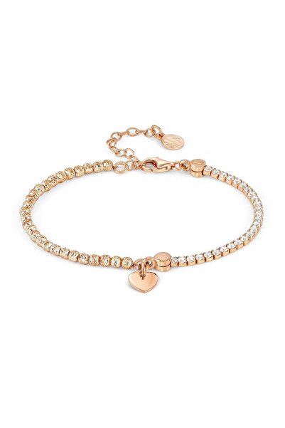 NOMİNATİON Nomination Chic&Charms Women's Bracelet Tennis Silver Heart