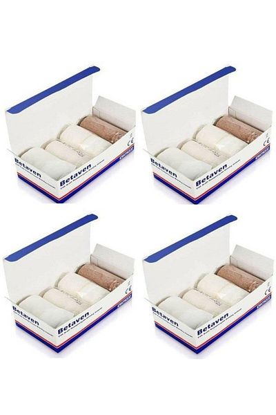 Betasan Betaven Quadruple Multi-Layer Compression Bandage System 4 Pack