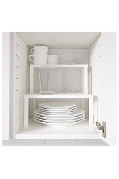IKEA Variera Inside Closet Organizer Πρόσθετο ράφι Πιάτο Κύπελλο ράφι