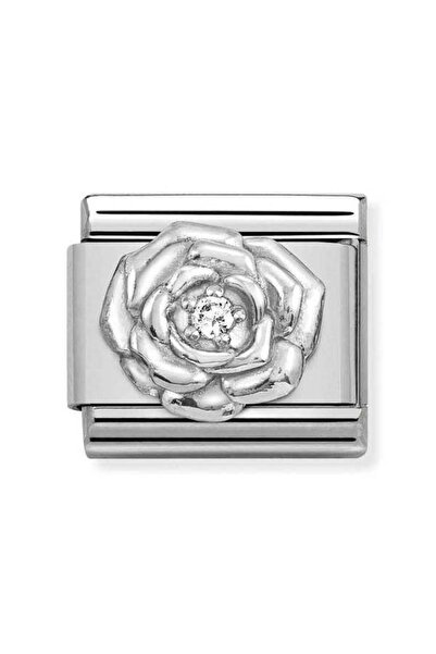 NOMİNATİON Composable Cl Sembolleri Paslanmaz Çelik, 925 Gümüş Ve Kübik Zirko...