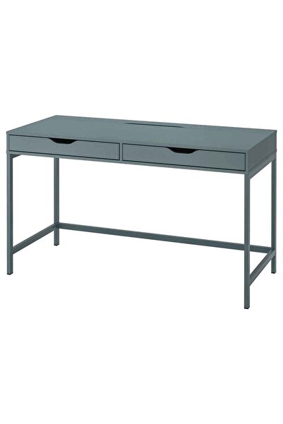 IKEA ALEX Çalışma Masası, 2'li Stoper Çekmeceli, 132x58 cm