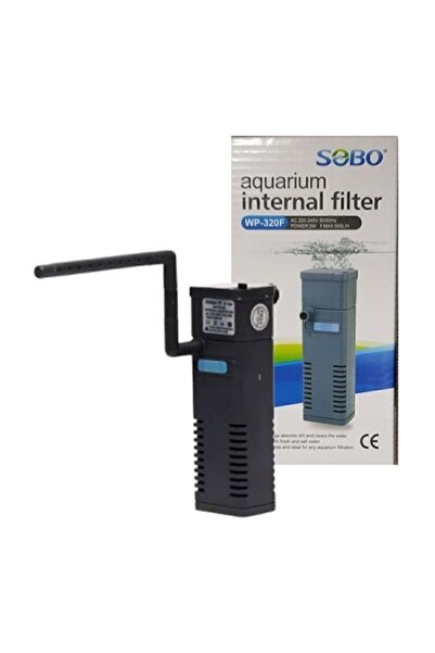 Sobo Wp-320f Akvaryum Iç Filtresi 500 Lt/saat, Şelale Aparatlı