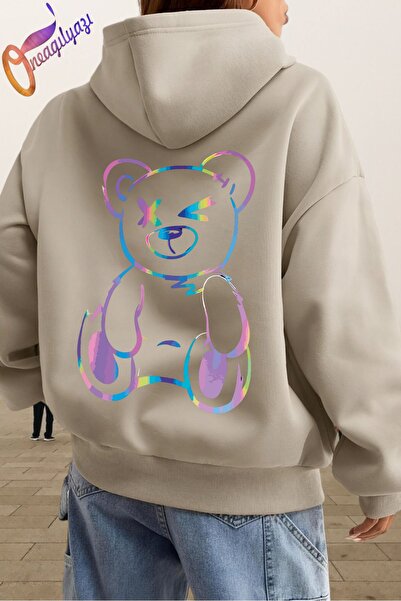 oneagılyazı Hanorac cu glugă imprimat