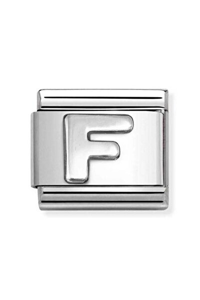 NOMİNATİON Composable Classic Dekoratif Link - Harfler - F - (06 F) 925 Gümüş