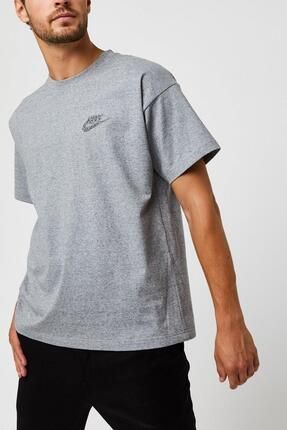 Nike Revival Oversize Unisex Short Sleve Tee Gray Bol Kesim Unisex Ti ort Gri Fiyat Yorumlar Trendyol