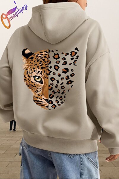 oneagılyazı Hooded Printed Sweatshirt