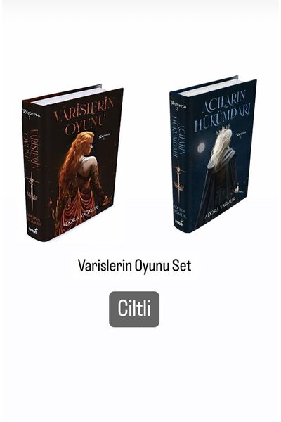 İndigo Kitap Varislerin Oyunu 1-2 Set ( Acıların Hükümdarı - Ciltli) Poster V...