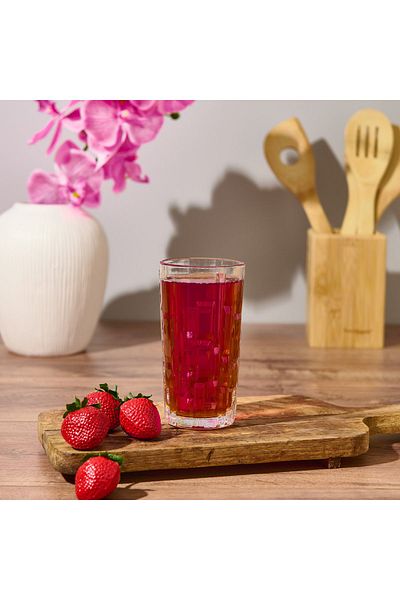 İpek Transparent Glass Soft Drink Cup - 305 ml
