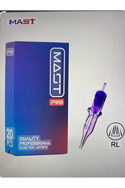 MAST Cartuș de tatuaj Pro.3rl 0.25(0803)long Taper 1 cutie constă din 20 de ace