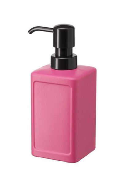 IKEA Διανομέας υγρού σαπουνιού Sweet Pink Color Meridyendukkan 450 Ml Διανομέας ροζ χρώματος σαπουνιού, απλός