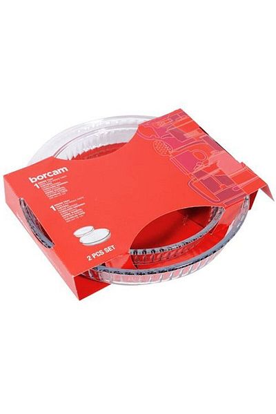 Paşabahçe Set of 2 Round Pyrex - Oven Tray159022