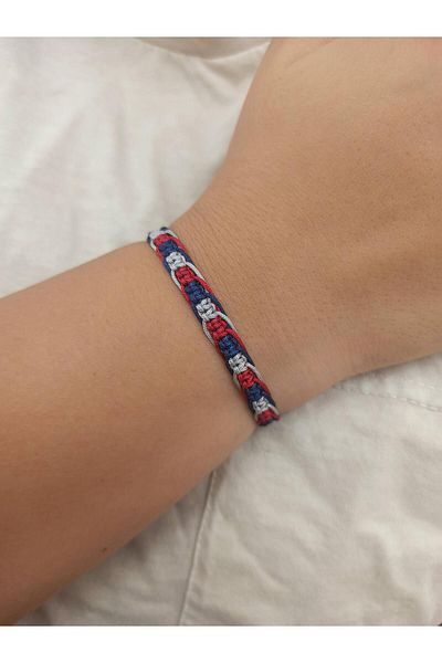 TREND 3 Colored Macrame Braid - Rope Bracelet Set