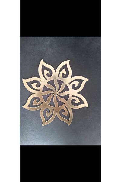 demdekor Dekoratif Gold Yapışkanlı Aynalı Pleksi Mobilya Dolap Süsü Y (30X30C...