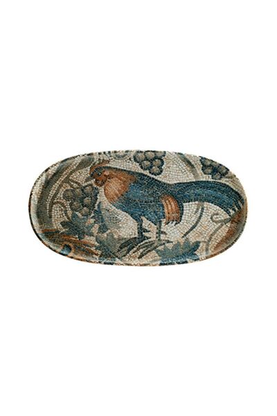 BONNACC Bonna Porcelain Mesopotamia Chicken Hygge 30cm Oval Serving Plate - P...