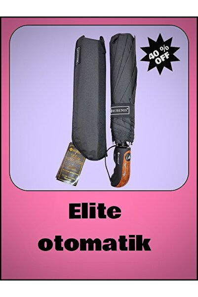 Rubenis Elite Otomatik 10 Telli 3 Kırmalı Şemsiye