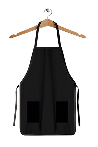 ayobi مريلة مطبخ مقاومة للبقع ومقاومة للماء للرجال باللون الأسود