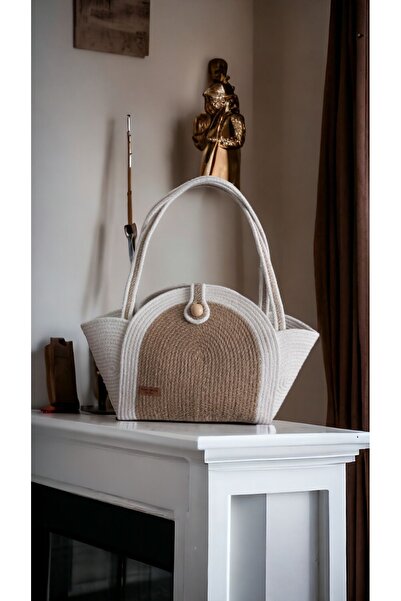 home decors by özlem حقيبة كتف مصنوعة يدويًا من القش مصنوعة يدويًا من القش