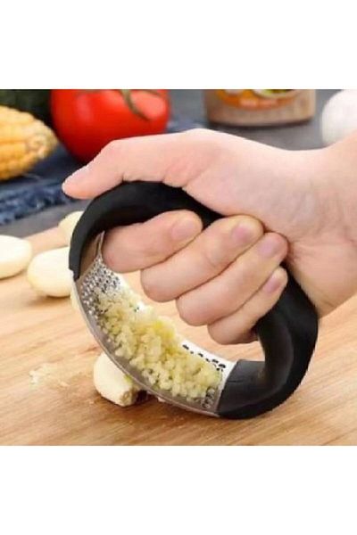 Eviniz güzel Luxury Garlic Crusher Stainless Steel with Handle