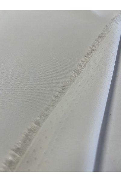 Kumaş sever White Crepe Fabric Ferace Dress Shirt Clothing Fabric