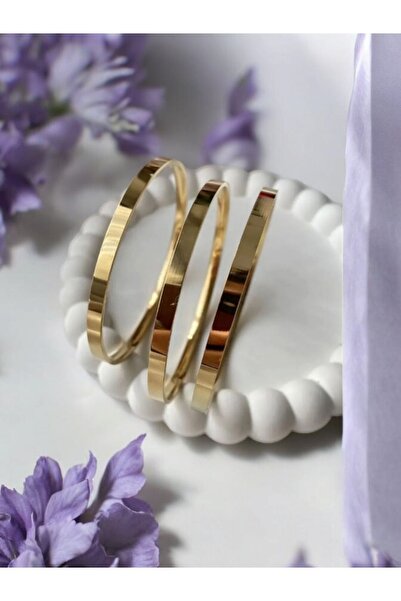 staınless steel Büyük boy kalın üçlü ajda bilzeik