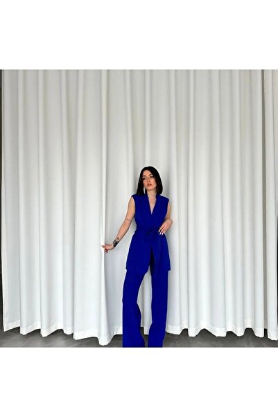 SERAH BUTİK Dabil Kuması - derékpántos szett