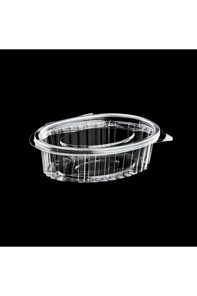 Ceylin Plastic Disposable Self-Lid 80 Gr /cc Leakproof Sauce Container 100 Pcs. Meat Broth,