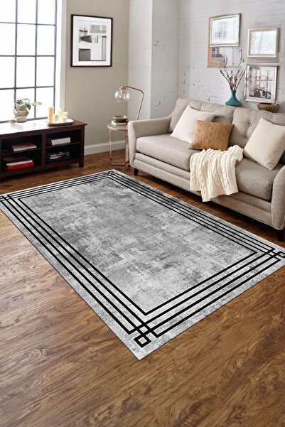 Bir Aksesuar Dijital Baskılı Yıkanabilir Dot Taban Kaymaz Halı Yolluk Mutfak ...