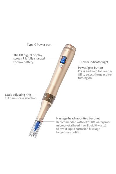 UHOOMA Uhooma F7S Dermapen Device - 1 Set