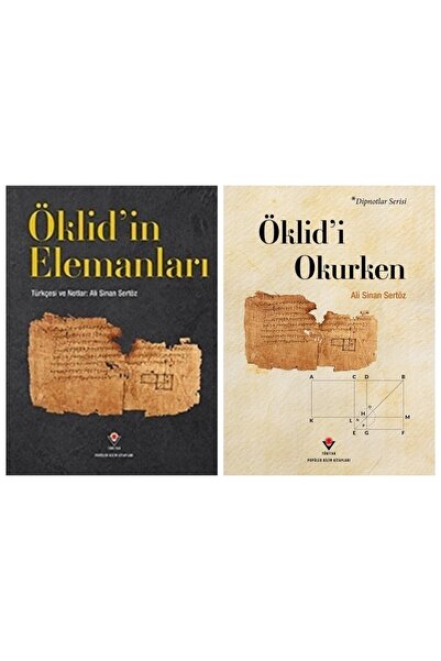 Tübitak Yayınları Öklid'in Elemanları Ve Öklid'i Okurken 2 Kitap