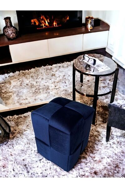 MVG Örgü Puf, Makyaj Koltuğu, Puf - 1 Adet