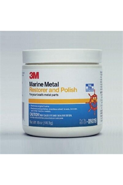 3M Metal Restore Edici Ve Koruyucu Parlatıcı Macun 500 ml 9019