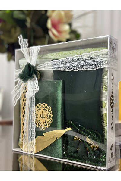 HANE TEKSTİL 6'lı Çeyizlik,Hediyelik,Gelin Bohçası Seti, Seccade,Iğne Oyalı N...