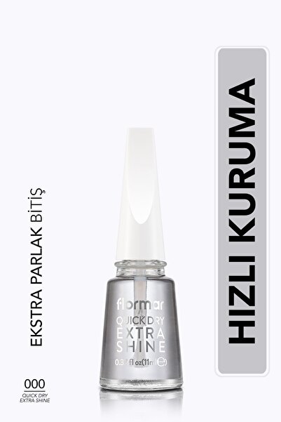 Flormar Tırnak Bakımı - Quick Dry Extra Shine Redesign 000 8690604560547 35000026
