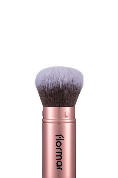 Flormar Pratik Ve Hijyenik Kapaklı Kabuki Fırça - Portable Brush - 003 - 8690604597680