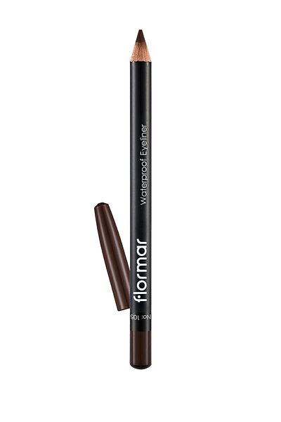Flormar Suya Dayanıklı Mat Göz Kalemi (KAHVE) - Waterproof Eyeliner - 105 Warm Brown - 8690604109050