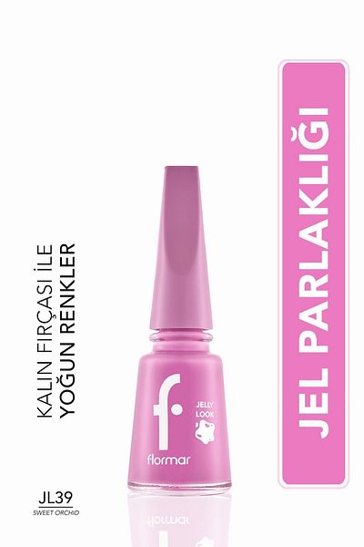 Flormar Flormar Jelly Look Nail Enamel JL39 Sweet Orchid